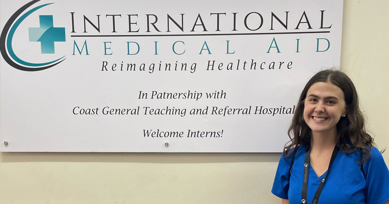 Practicing nutrition abroad | UDaily