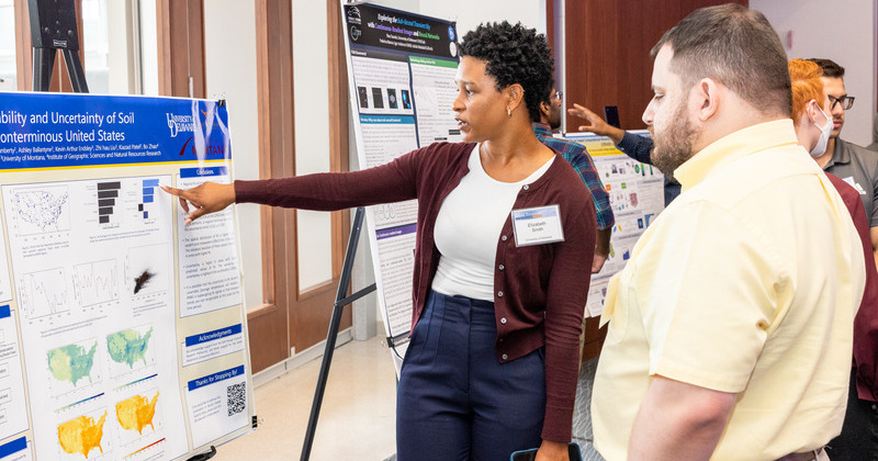 The Data Science Symposium provided attendees the opportunity to network and engage with peers.