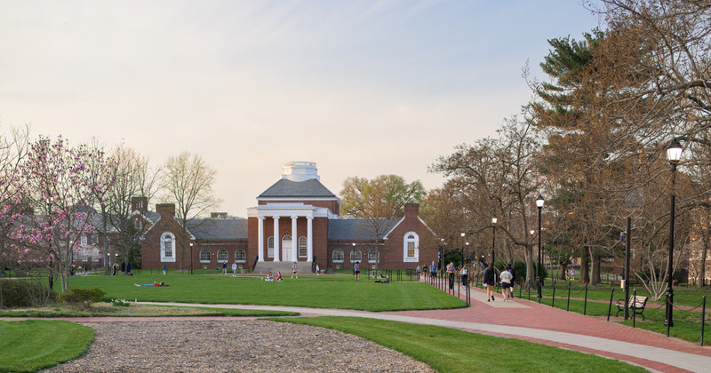 Campus early spring