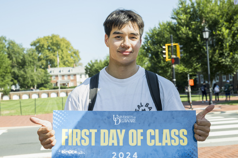 Sophomore Jamie Evans spent his summer teaching English in Taiwan. As a kinesiology major, he’s excited to begin a fall internship offering strength and conditioning training to student-athletes. 