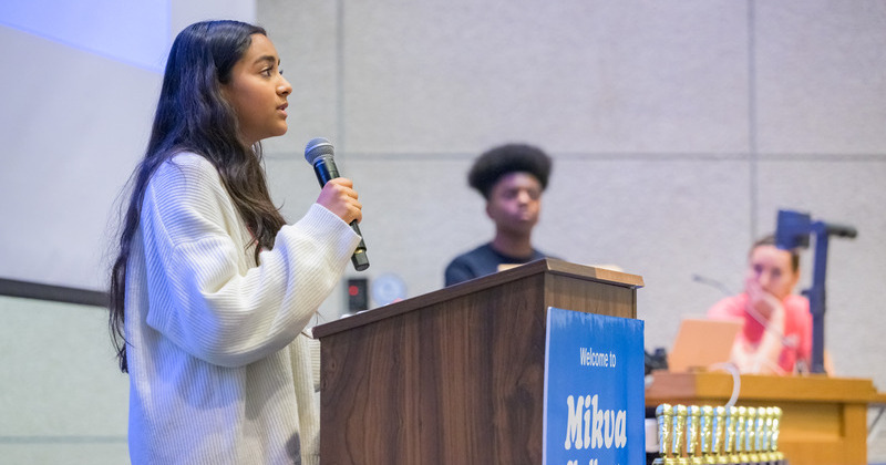 Hosted by UD’s Department of Political Science and International Relations, Project Soapbox gave students an opportunity to speak out about issues that impact them and their communities, and to build the confidence to continue talking about them. 