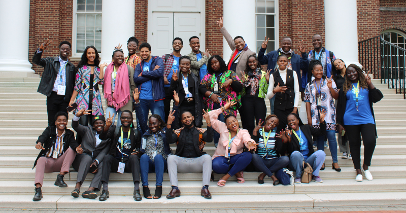 The 2023 Mandela Cohort spent six weeks living in UD campus housing, experiencing student life, civic engagement programming, and exposure to life in the greater Newark community. 