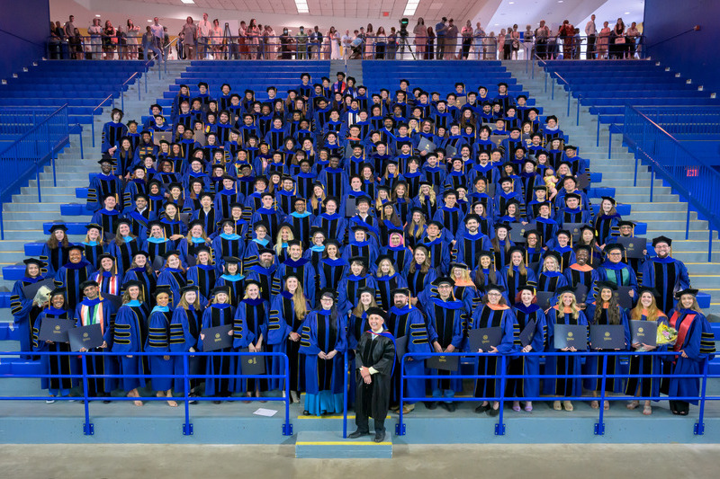 The University of Delaware’s Graduate College bestowed degrees on 235 candidates at the 2024 Doctoral Hooding Ceremony, held May 22 at the Bob Carpenter Center.