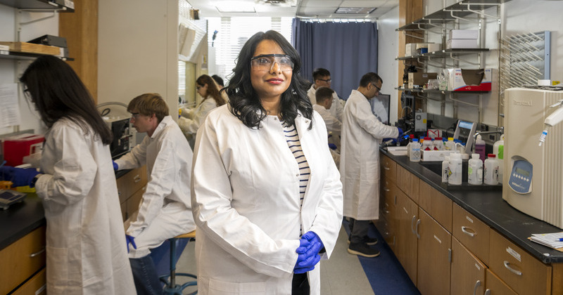 University of Delaware’s Sambeeta “Sam” Das, assistant professor of mechanical engineering, is among more than 300 UD inventors working on solutions to challenging societal problems. 
