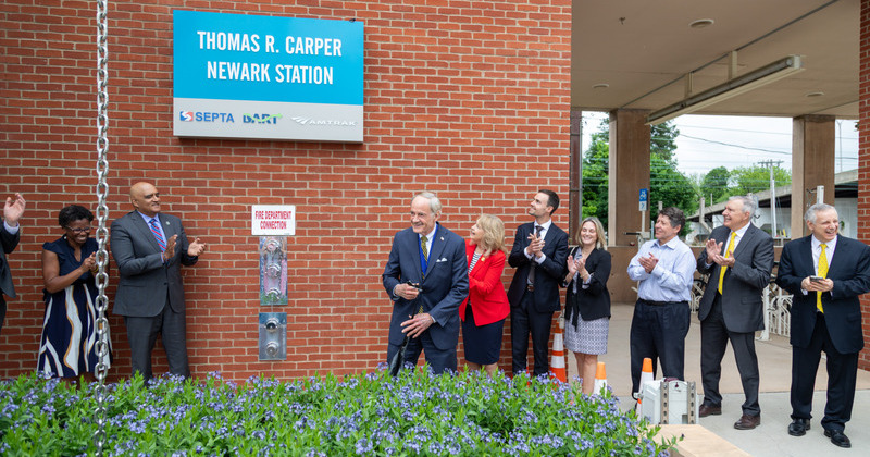 Train station renamed for Sen. Carper - Vimarsana News