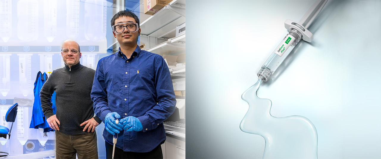 The U.S. Food and Drug Administration has approved two new wound management products that include patented hydrogels invented by UD material scientist Darrin Pochan and Joel Schneider, a former UD faculty member now at the National Cancer Institute. 