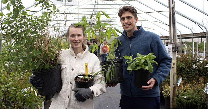 A staple of Ag Day, the UD Botanic Gardens Spring Benefit Plant Sale features more than 500 plant varieties, including trees, shrubs, perennials, houseplants, herbs and veggies.