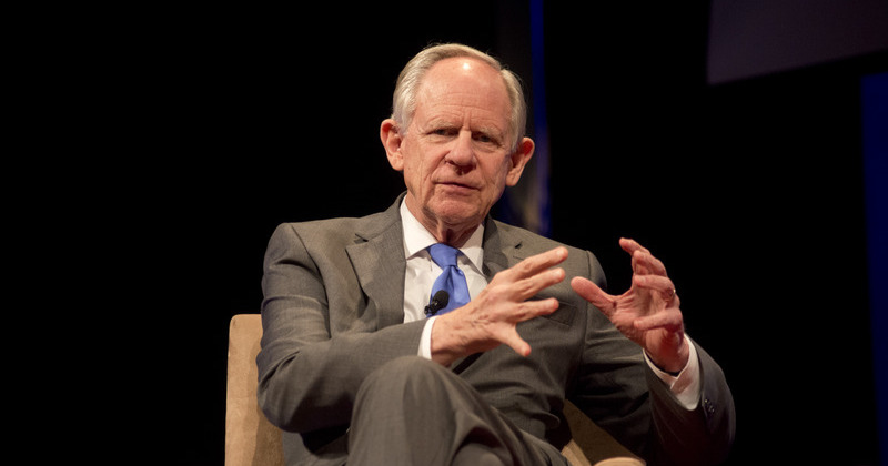 Michael Castle speaks in the 2017 National Agenda series