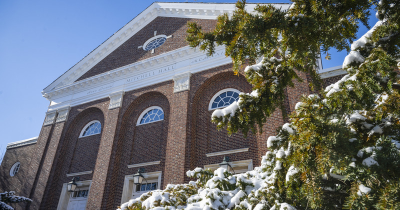 Mitchell Hall at the University of Delaware