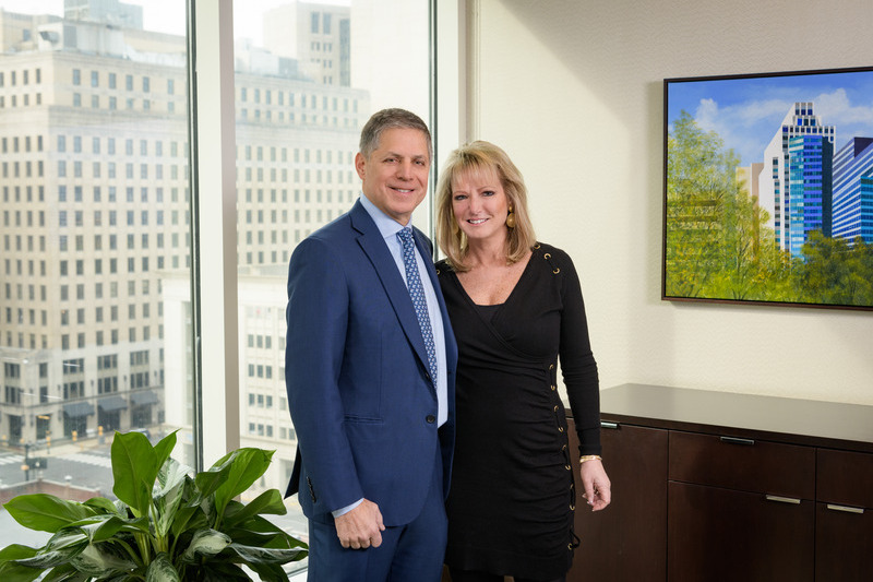 Robert L. Siegfried, Jr. (left) and Kathleen Marie (Horgan) Siegfried (right)