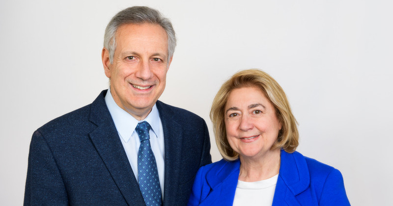President Assanis and Mrs. Assanis