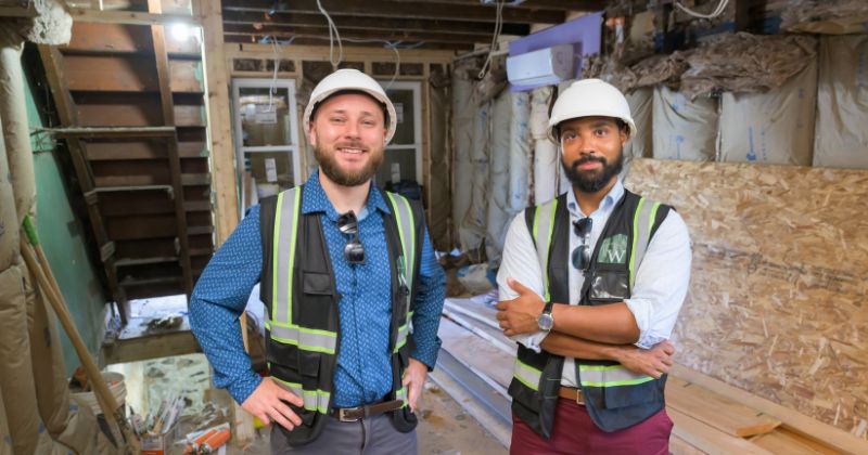 Summer Founders alumni Joel Amin and Bryce Fender of Wilminvest turned their 2017 venture into a mission-driven real estate company. From renovating homes to managing 33 properties in Wilmington, their startup is creating housing solutions for families experiencing homelessness and instability.