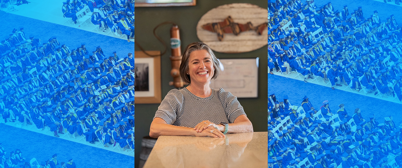 Mariah Calagione, former University of Delaware Trustee and co-founder of Dogfish Head Craft Brewery, will deliver the 2026 Commencement address on Saturday, May 23.