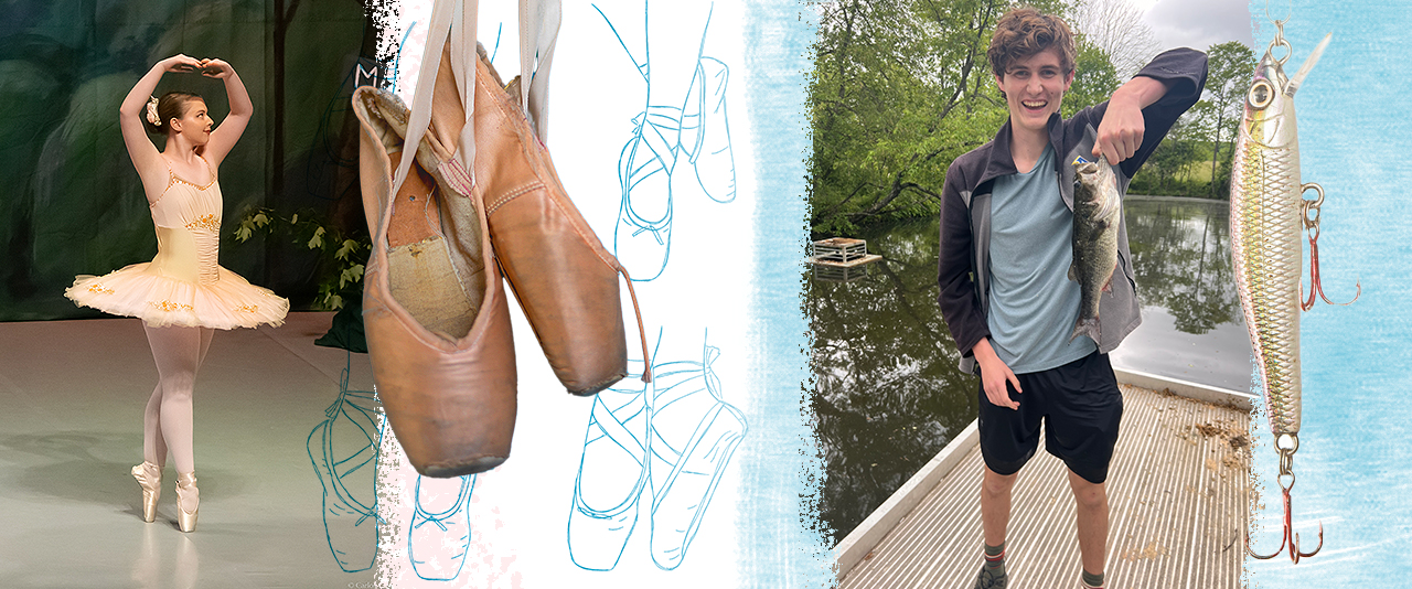 Students taking a Plastics Sustainability course had the opportunity to make an impact on a plastics problem of their own choosing. Caitlyn Edgar chose to combine her love of ballet with her passion for pursuing sustainable solutions for the Earth’s environment. For Lars Lefkowitz, it was a chance to apply his love of chemical engineering to his love for fishing.