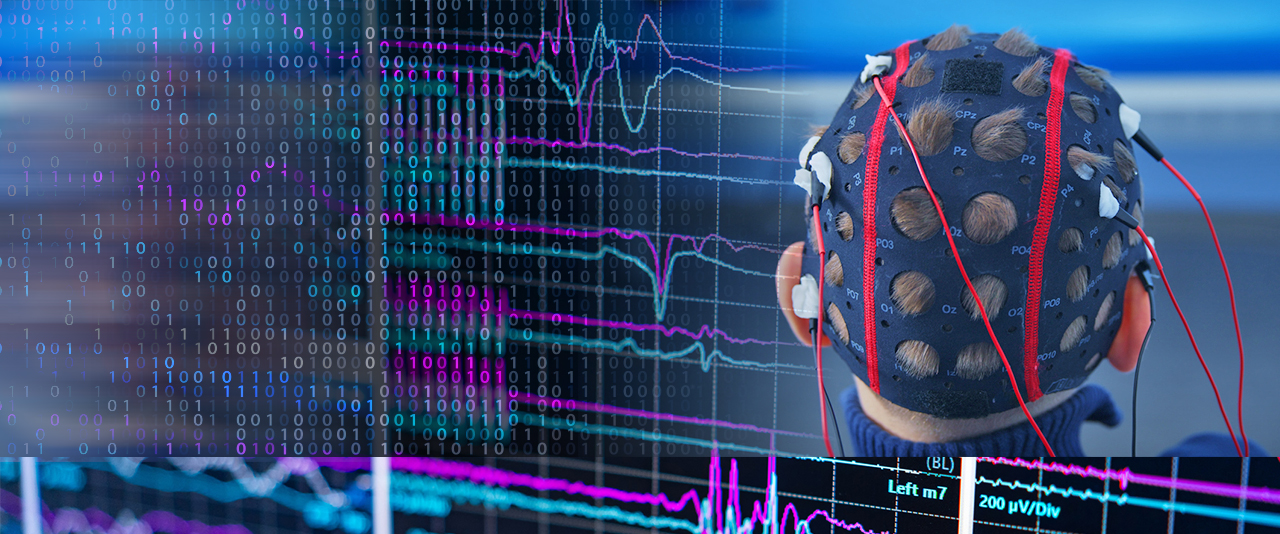 Data, machine and brain wave patterns 