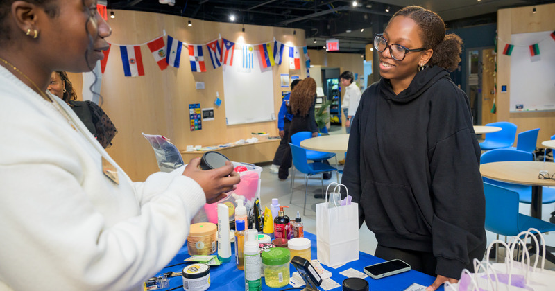 The Hair Product Swap was one of several programs hosted by the Center for Black Culture and the CIE for Black History Month. 