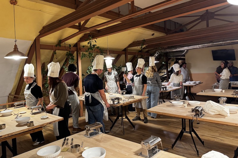 Eighteen undergraduates spent their winter term based in Siena, a city in Italy’s central Tuscany region, learning how medical imaging works, how embedded computers and sensors control devices and collect data, and how computational engineering helps solve complex problems.