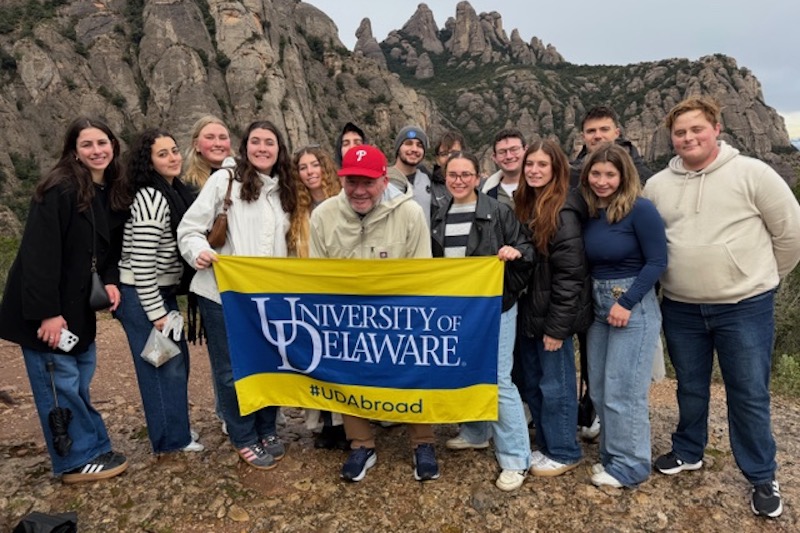 One of nine study abroad courses offered by UD’s Alfred Lerner College of Business and Economics, the course, led by Instructor of Sports Management John Allgood, immersed 31 students in four of Europe’s most influential sports cultures through hands-on learning across the Netherlands, Belgium, Germany and Spain. 