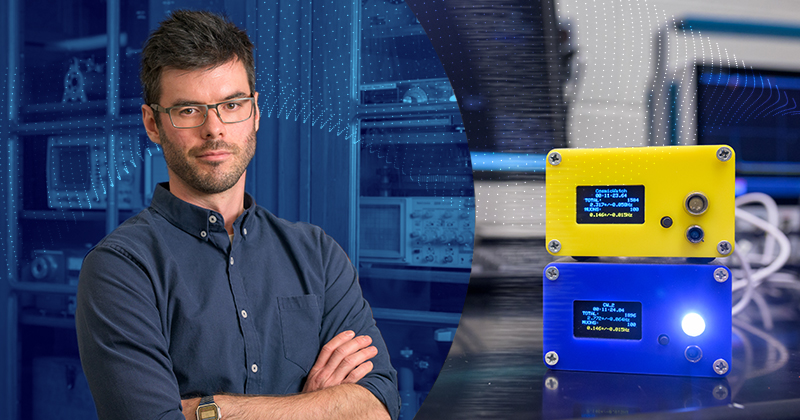 Photo illustration with Spencer Axani