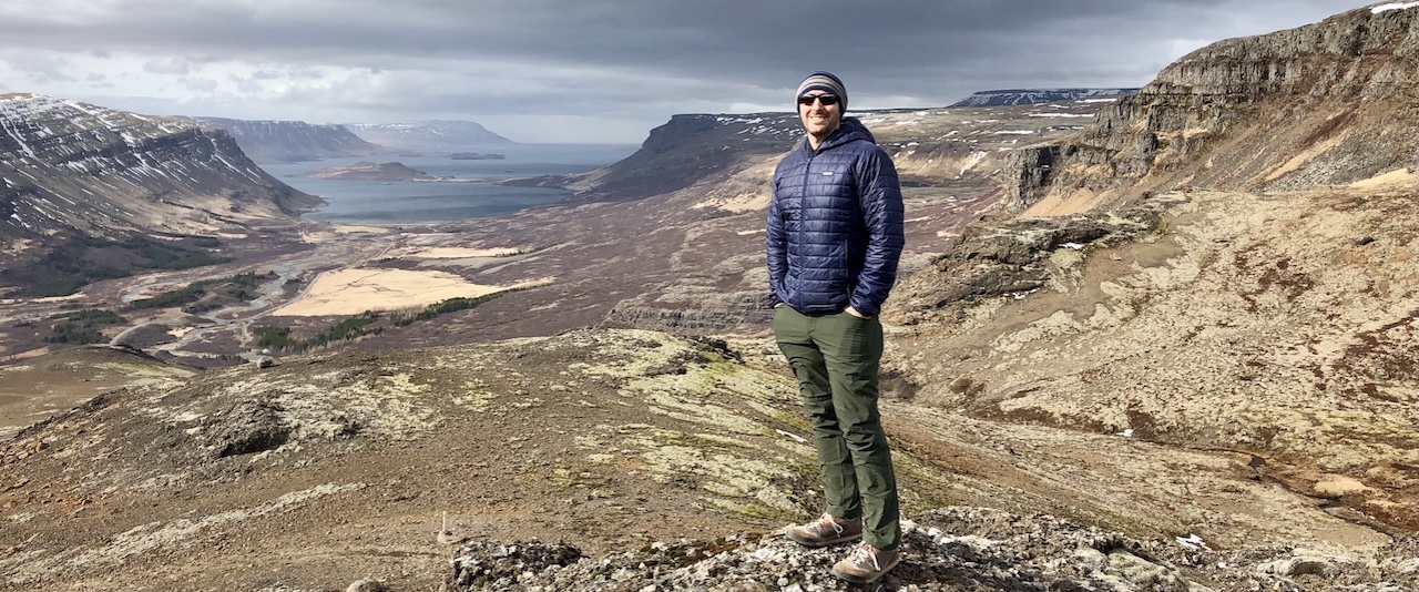 Michael Bennett, CEO of the Explorer X travel design company, has explored more than 50 countries. Here, he tackles the Glymur waterfall hike, which requires climbing through a canyon carved by a cursed whale, according to Icelandic legend.