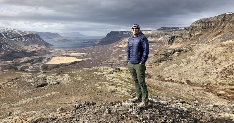 Michael Bennett, CEO of the Explorer X travel design company, has explored more than 50 countries. Here, he tackles the Glymur waterfall hike, which requires climbing through a canyon carved by a cursed whale, according to Icelandic legend. 