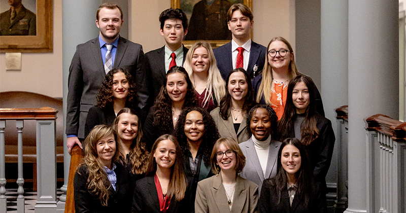 The 2026 Legislative Fellows cohort comprises 16 students, 10 of whom are currently pursuing coursework in the Joseph R. Biden, Jr. School of Public Policy and Administration, and two who represent Delaware State University. 