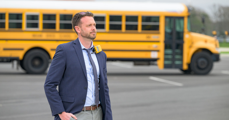 James Wheatley, an alumnus of the College of Education and Human Development’s master’s in teacher leadership program and Principal Preparation Program, is an assistant principal at Sussex Central High School.