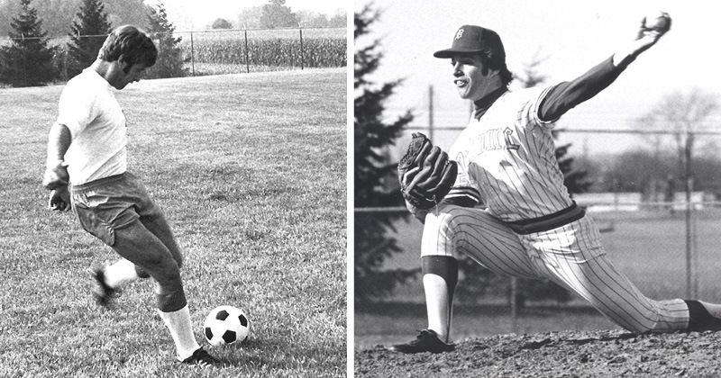 Dave Ferrell was a two-time All-American and team captain on the UD men’s soccer team.