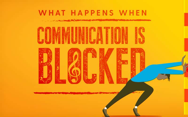 What Happens When Communication is Blocked