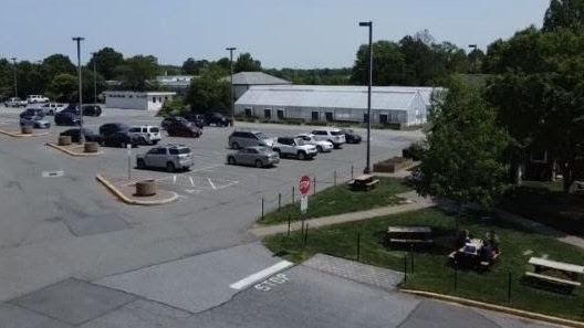 Existing Townsend Hall parking lot