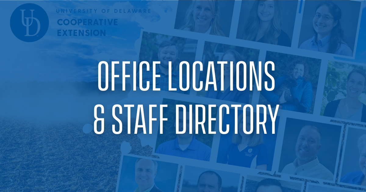 A collage of staff members that says "Office Locations & Staff Directory"