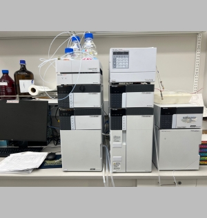 The Shimadzu HPLC system.