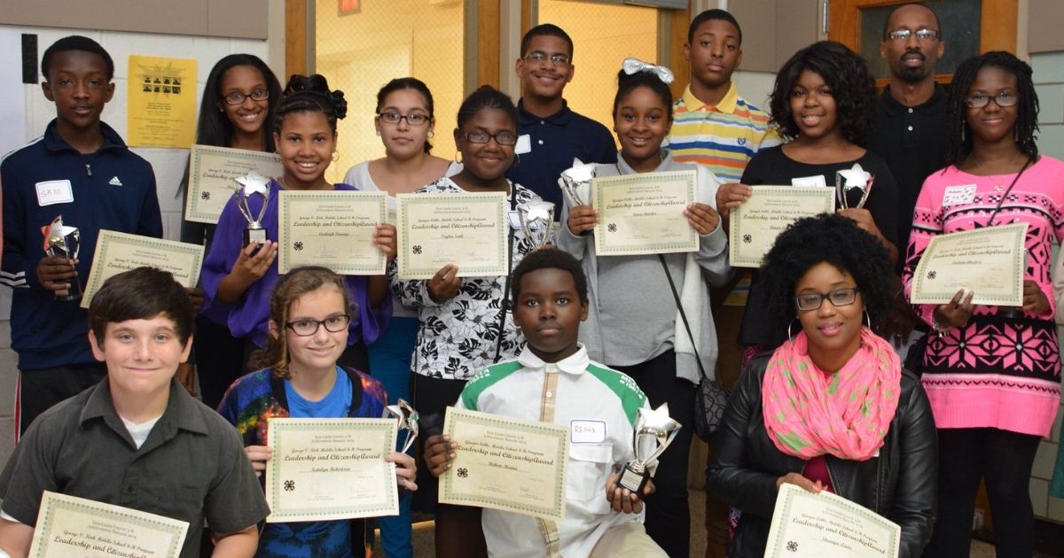 Delaware 4-H afterschool members