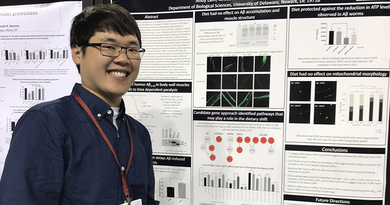 Andy Lam attends the 22nd International C. elegans Conference