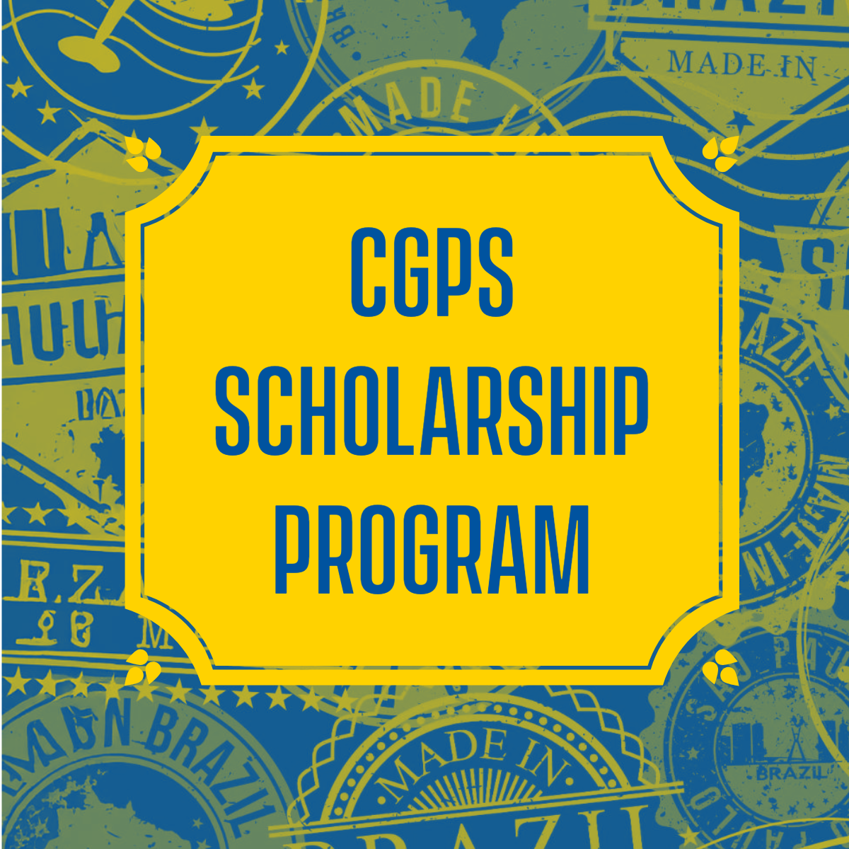 CGPS NEED BASED SCHOLARSHIPS