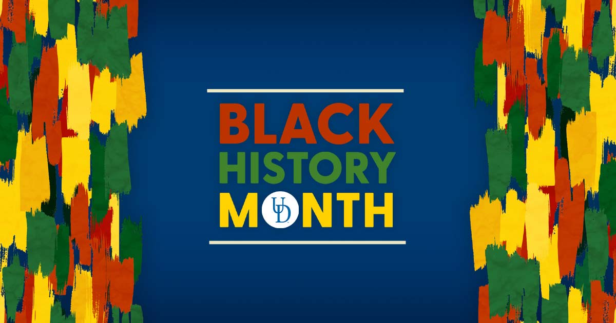 This month we are celebrating the trailblazing contributions of Black alumni, faculty and students. Below highlight just a few of the outstanding Blue Hens who are making history in their own ways. This month we are celebrating the trailblazing contributions of Black alumni, faculty and students. Below highlight just a few of the outstanding Blue Hens who are making history in their own ways.