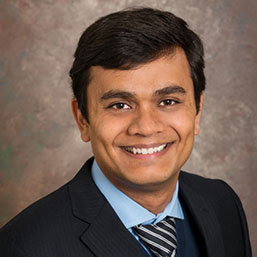 2014 Publicity photo of Pratyush Sharma, assistant professor of Business Economics / Accounting & MIS.