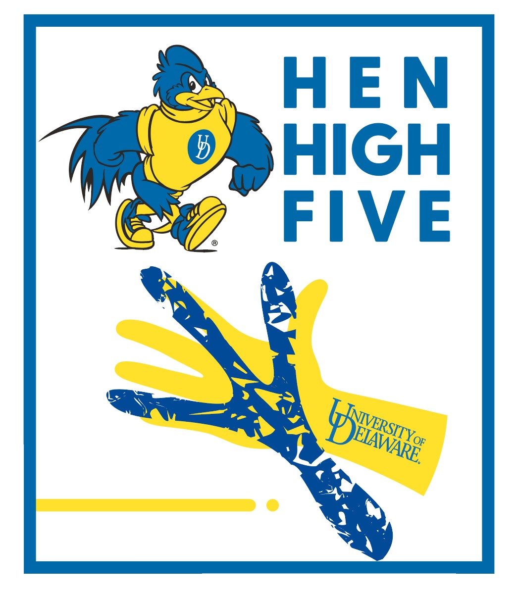 Hen High Five Graphic