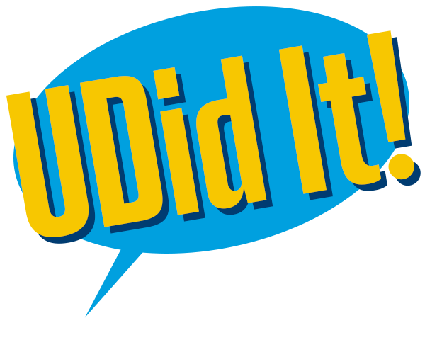 UDid It! UDid It!