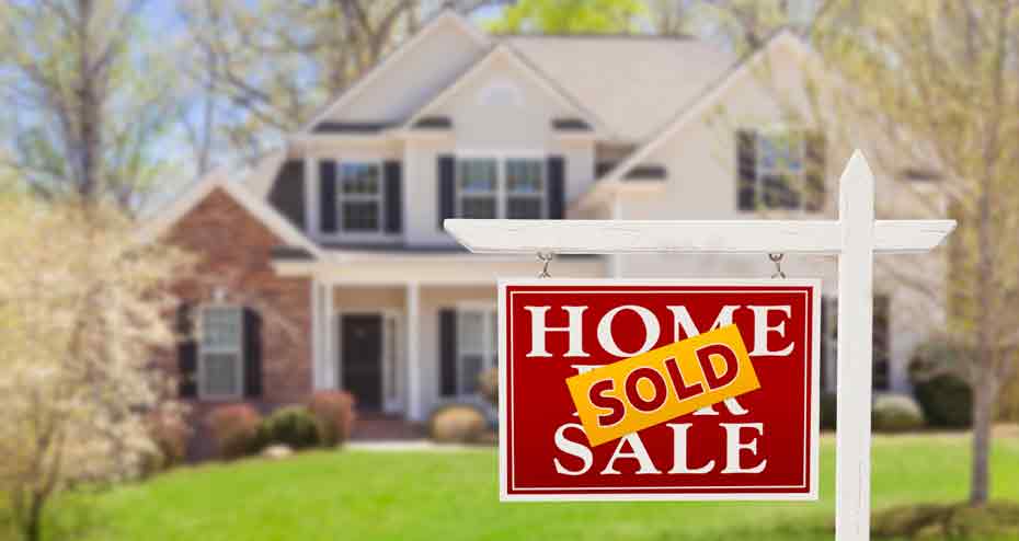 Home for sale sign