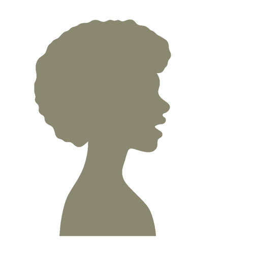 Icon and illustration of a person speaking outloud