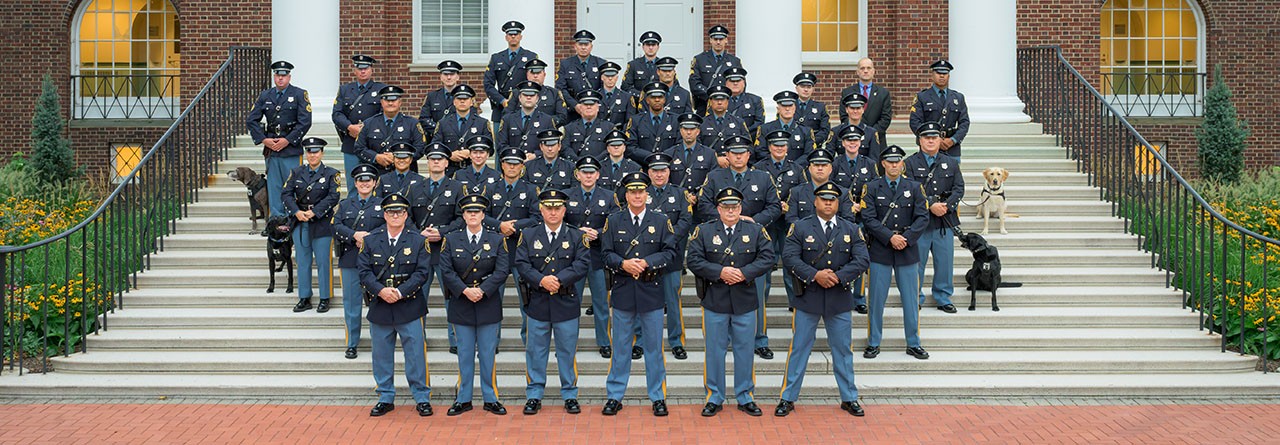 Public Safety and UD Police Departmental group Photo.