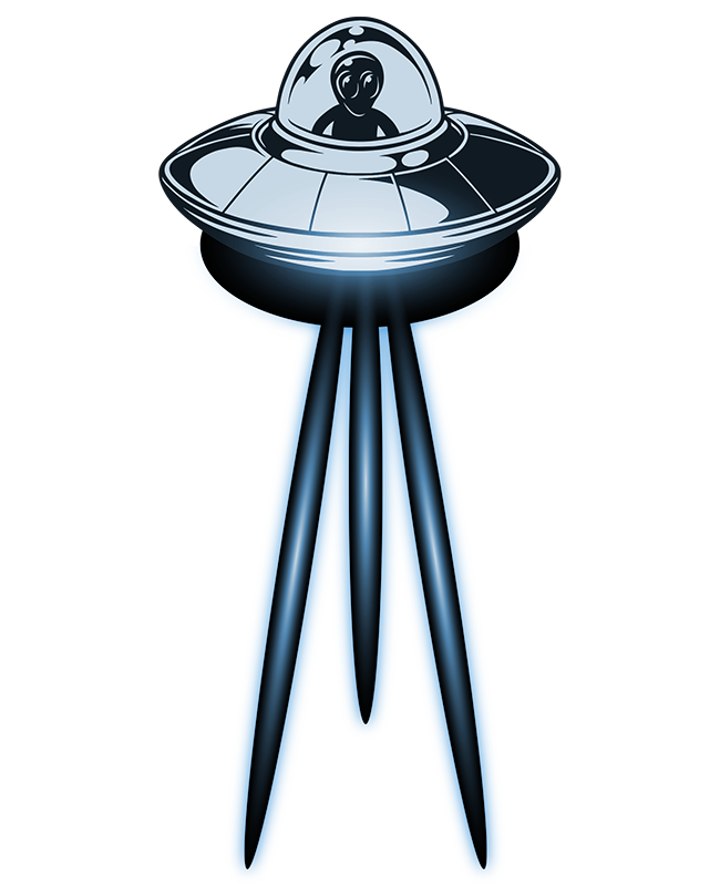Illustration of an Alien spacecraft.