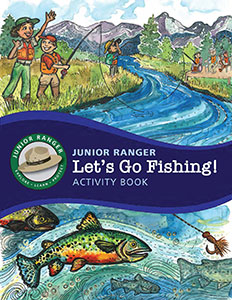 An image of a Junior Ranger Let's Go Fishing