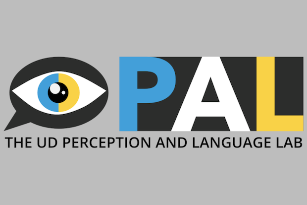 The UD perception and language lab logo