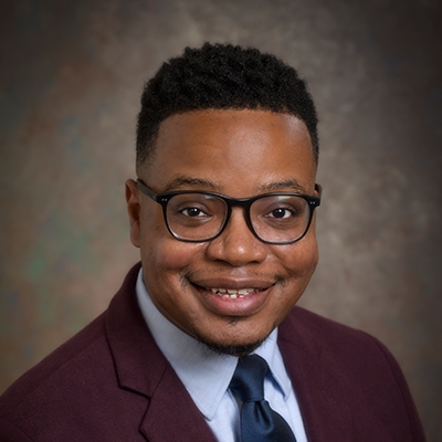 Headshot photo for Cresean Hughes