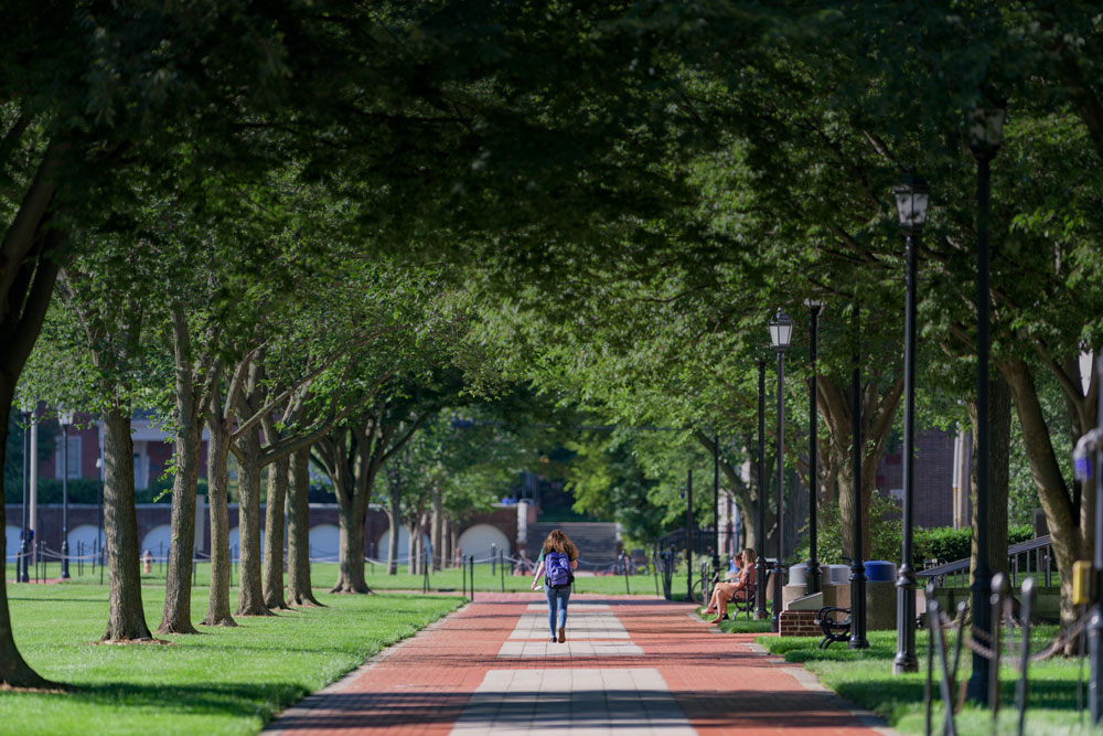 The Green on campus