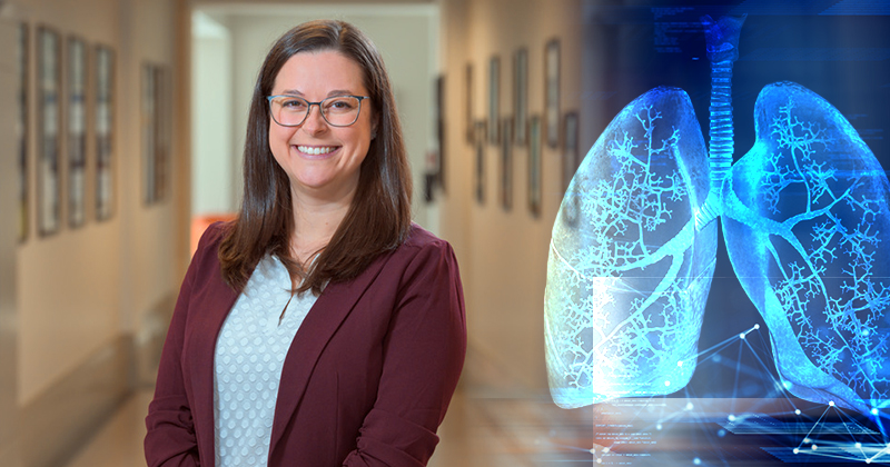 University of Delaware chemical engineer Catherine Fromen.