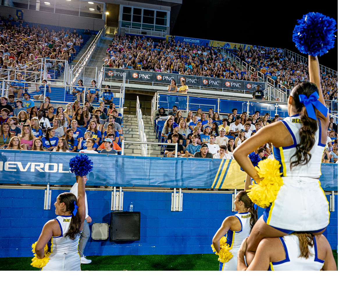 Students at Gameday 101