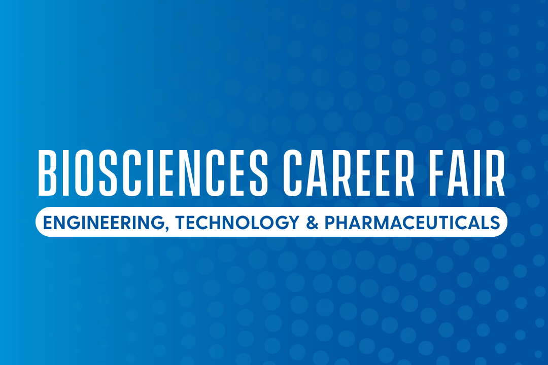Fall 2025 UDCC Career Fair Website Banner Template 1080 x 720 px - 10 Biosciences Career Fair: Engineering, Technology & Pharmaceuticals